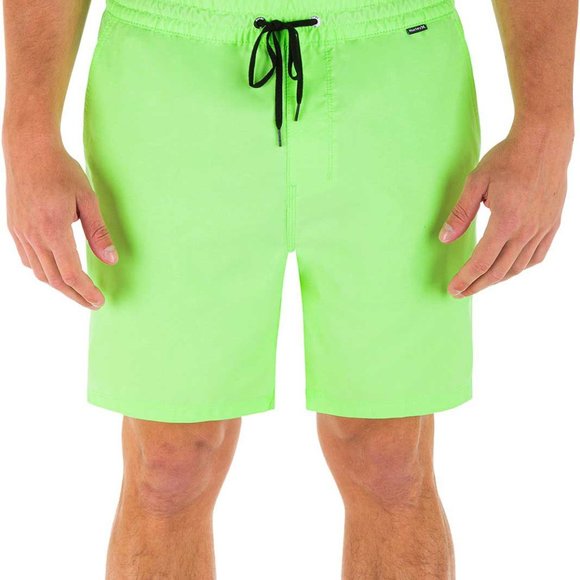 Hurley Other - NWT Hurley Men's One & Only Volley 17'' Board Shorts Volt Green Size L 1C165